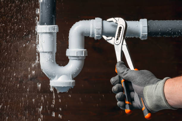 Professional Sewer Line Repair technician working in Columbia, MS